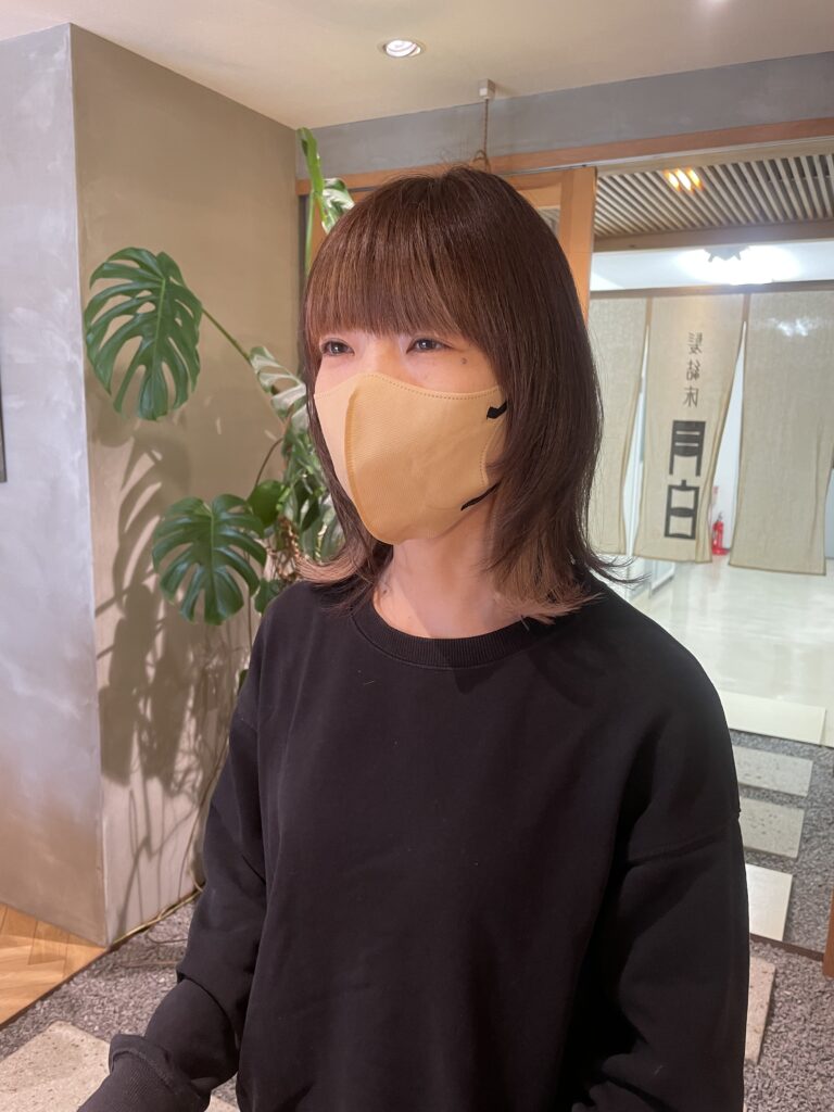 広島ウルフカット
