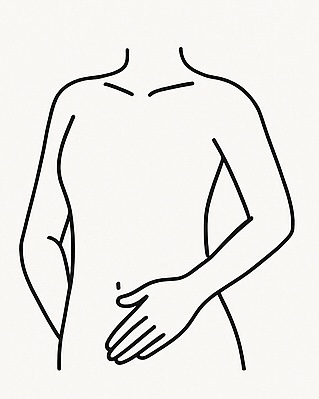 腸活にもなるよというイラスト