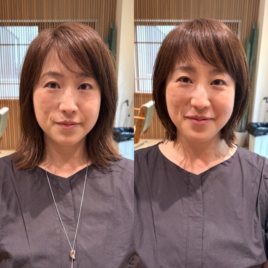 軽めの大人ボブ